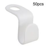 50pcs Hanger Connecting Hooks Household Superimposed Hooks